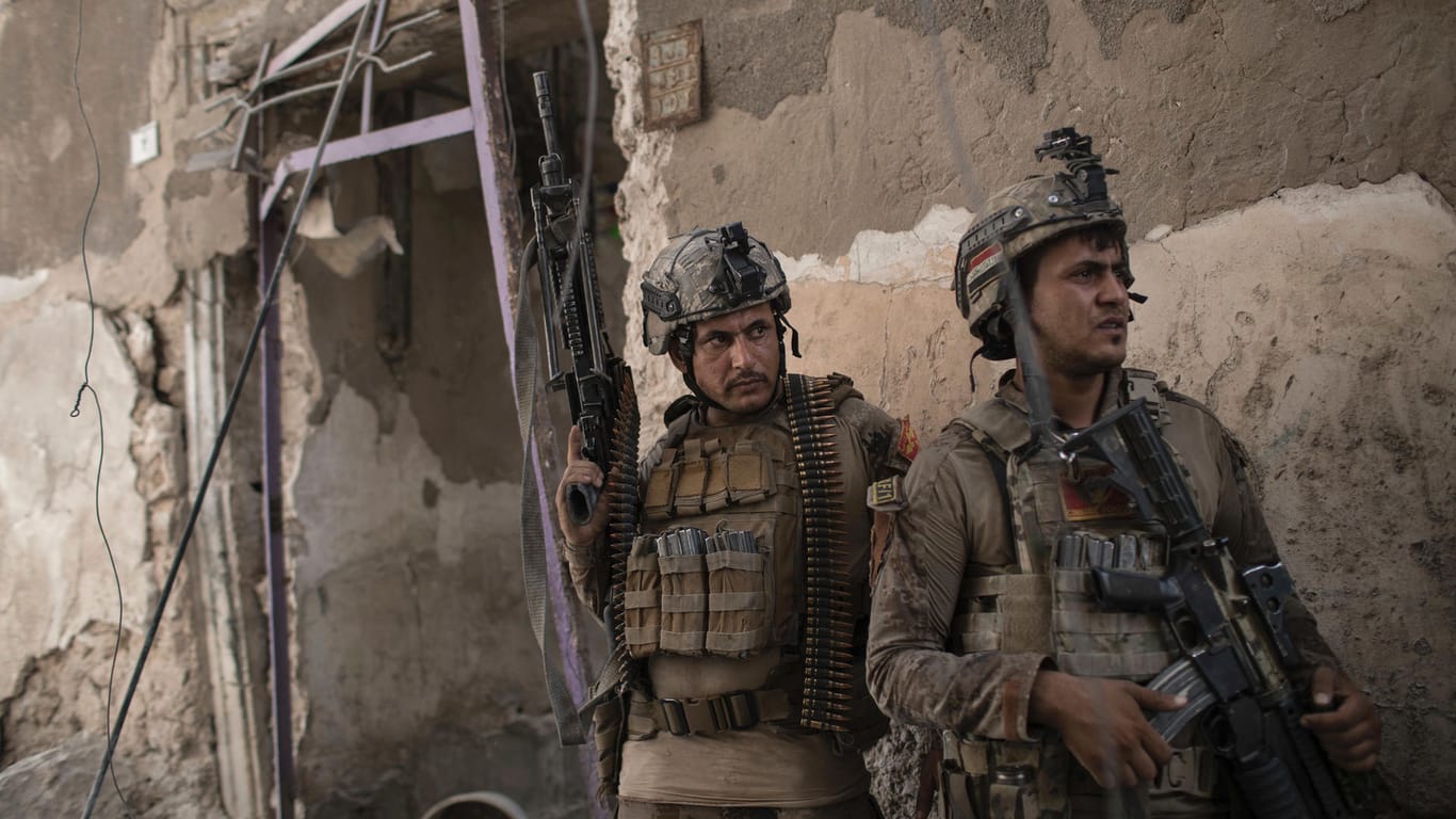 Die irakische Armee hat im Oktober 2016 eine Offensive gestartet, um Mossul vom IS zurückzuerobern.