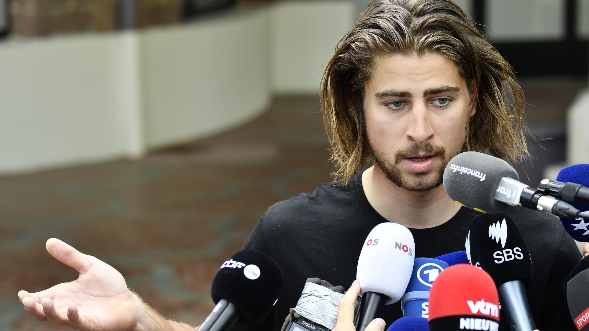 Peter Sagan akzeptierte seine Disqualifikation – verstehen konnte er sie allerdings nicht.