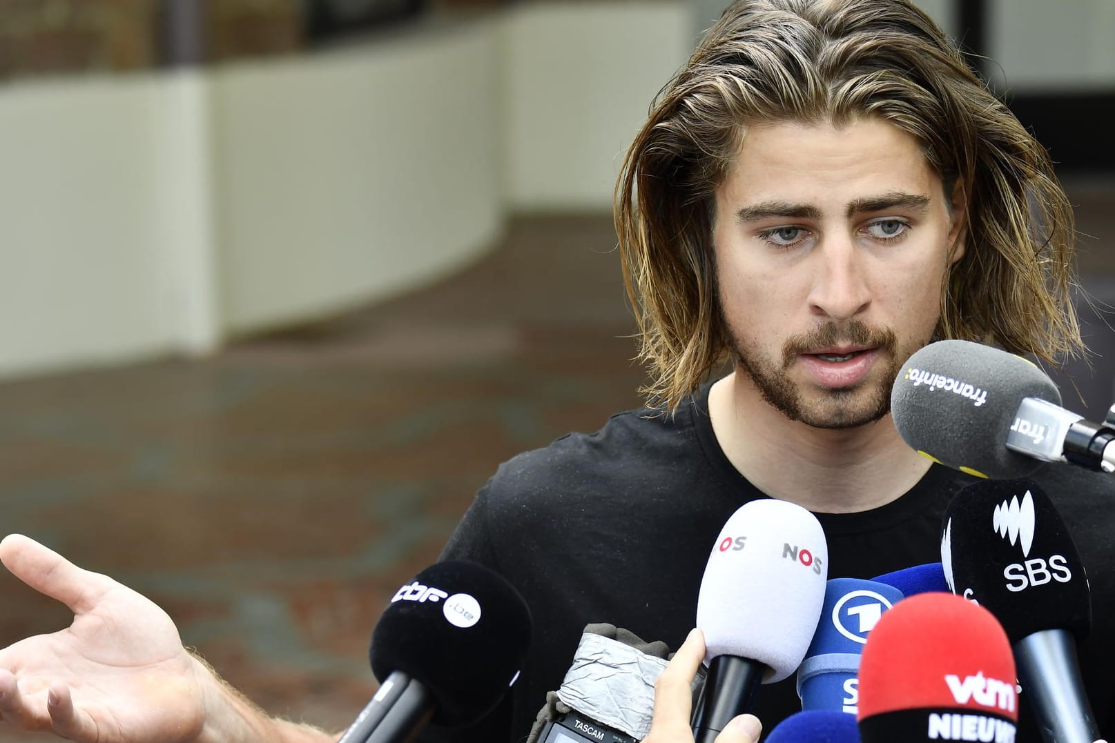 Peter Sagan akzeptierte seine Disqualifikation – verstehen konnte er sie allerdings nicht.