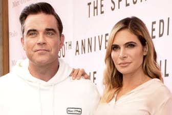 Robbie Williams und Gattin Ayda sind ein gutes Team.