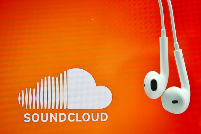 Die App von Soundcloud auf einem iPad: Der Musikdienst steckt in der Krise.
