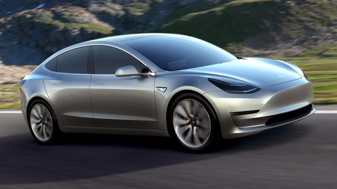 Tesla will anfangs 1000 Model 3 pro Woche produzieren.