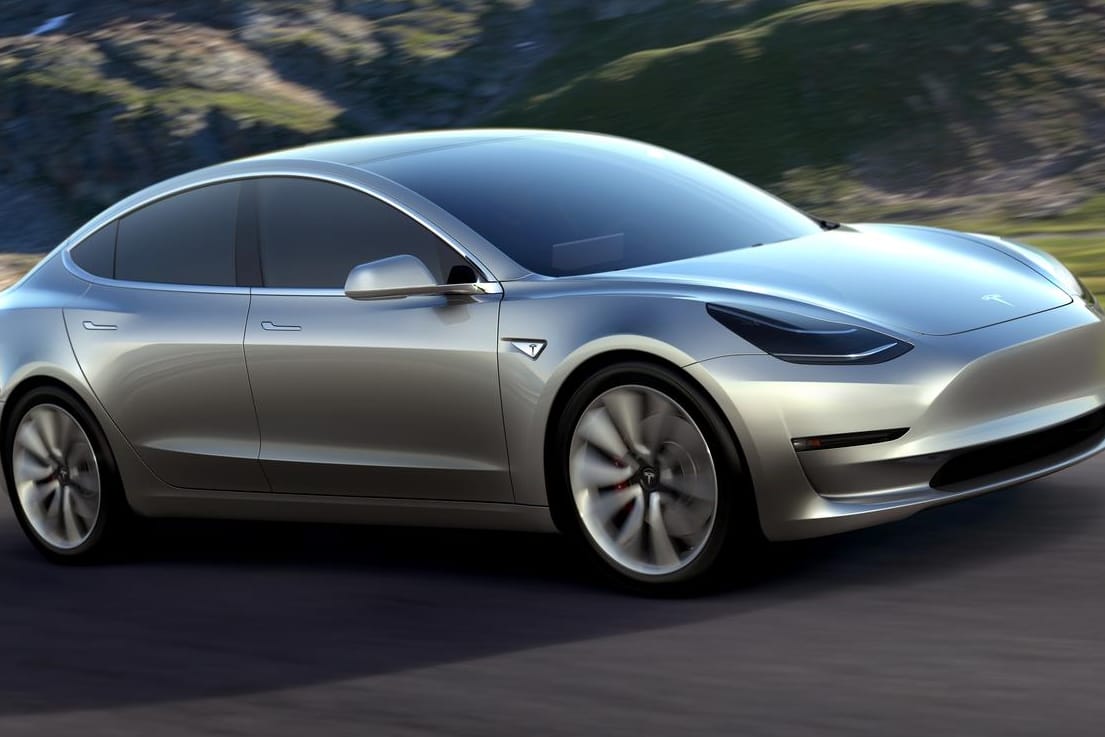 Tesla will anfangs 1000 Model 3 pro Woche produzieren.