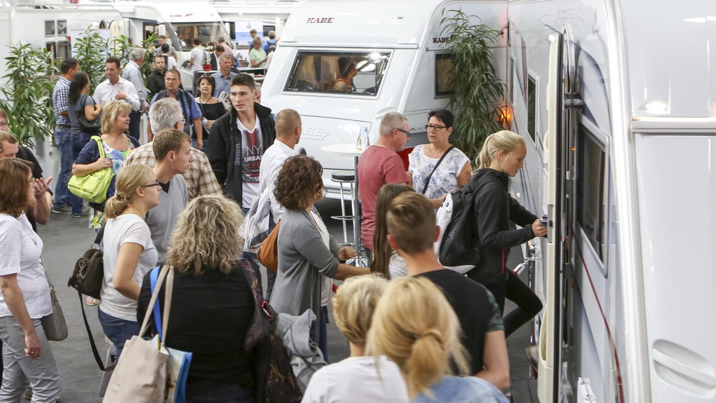 Der Caravan Salon in Düsseldorf ist die wichtigste Messe der Branche.