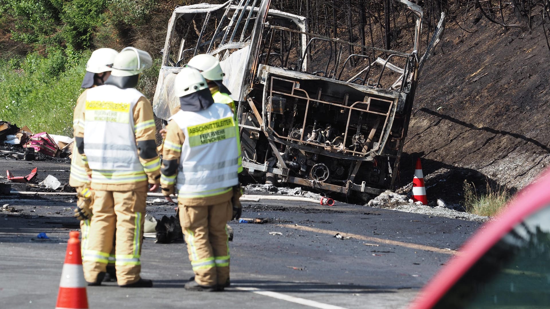 Nach dem Busunglück in Münchberg starten die Aufarbeiten