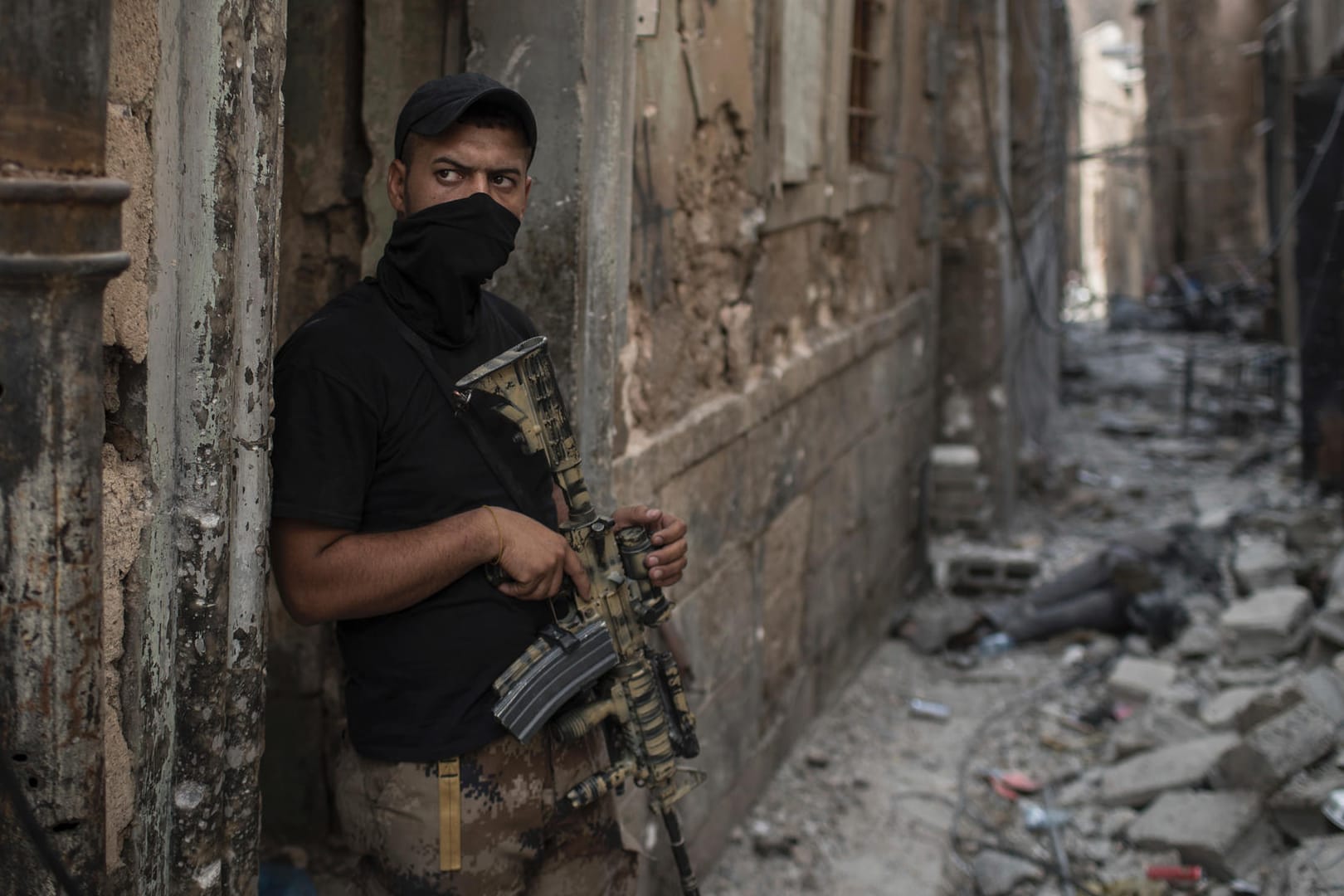 Iraks Sicherheitskräfte stehen nach eigenen Angaben kurz davor, die IS-Hochburg Mossul vollständig einzunehmen.