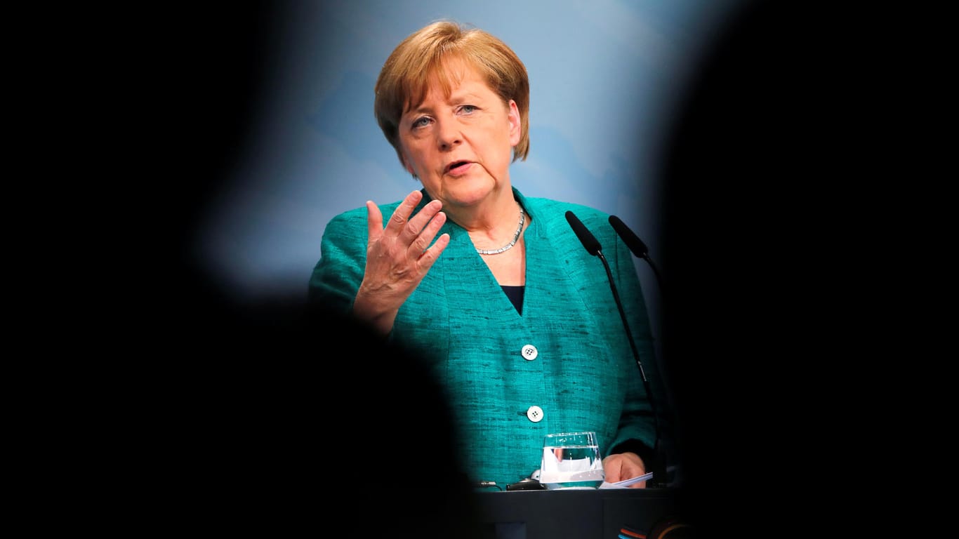 Auf einer Pressekonferenz zog Kanzlerin Angela Merkel ihr Gipfelfazit.