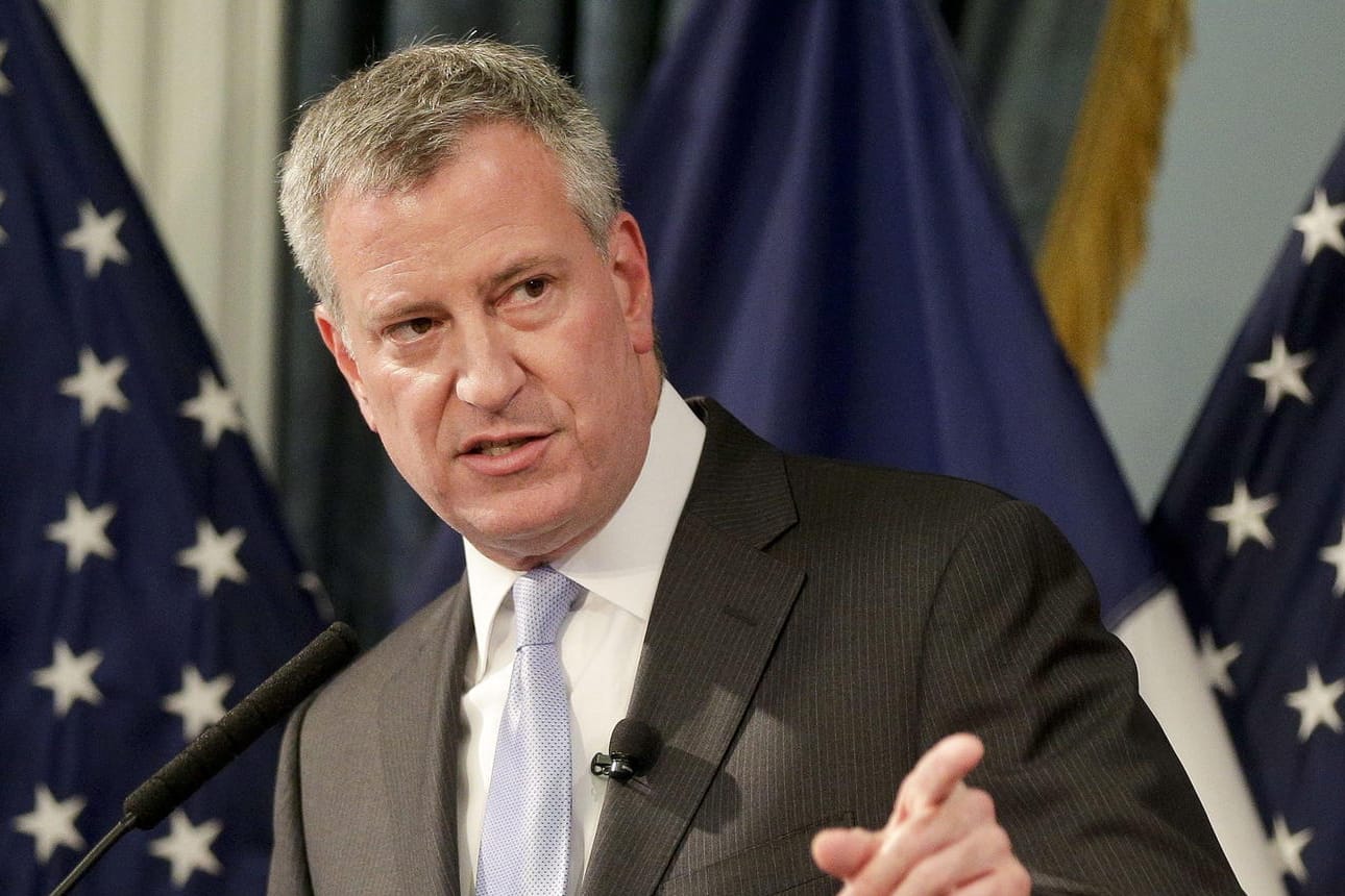 New Yorks Bürgermeister Bill de Blasio ist überzeugt, dass seine Stadt problemlos die G20-Gipfel ausrichten könnte.