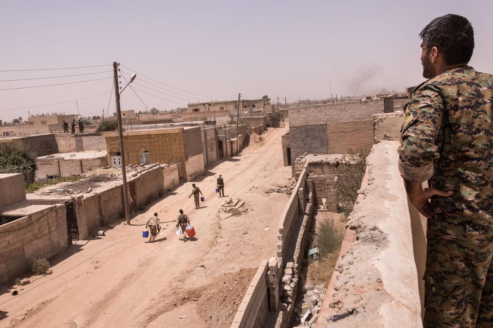 Teile der Region im Süden Syriens gehören bereits zur sogenannten Sicherheitszone.