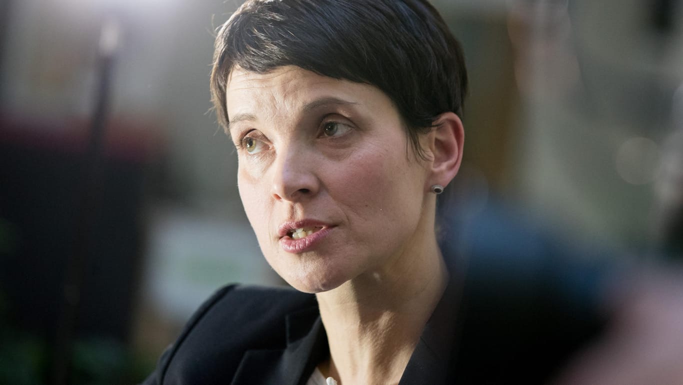 AfD-Co-Chefin Frauke Petry bekommt Gegenwind aus der eigenen Partei.