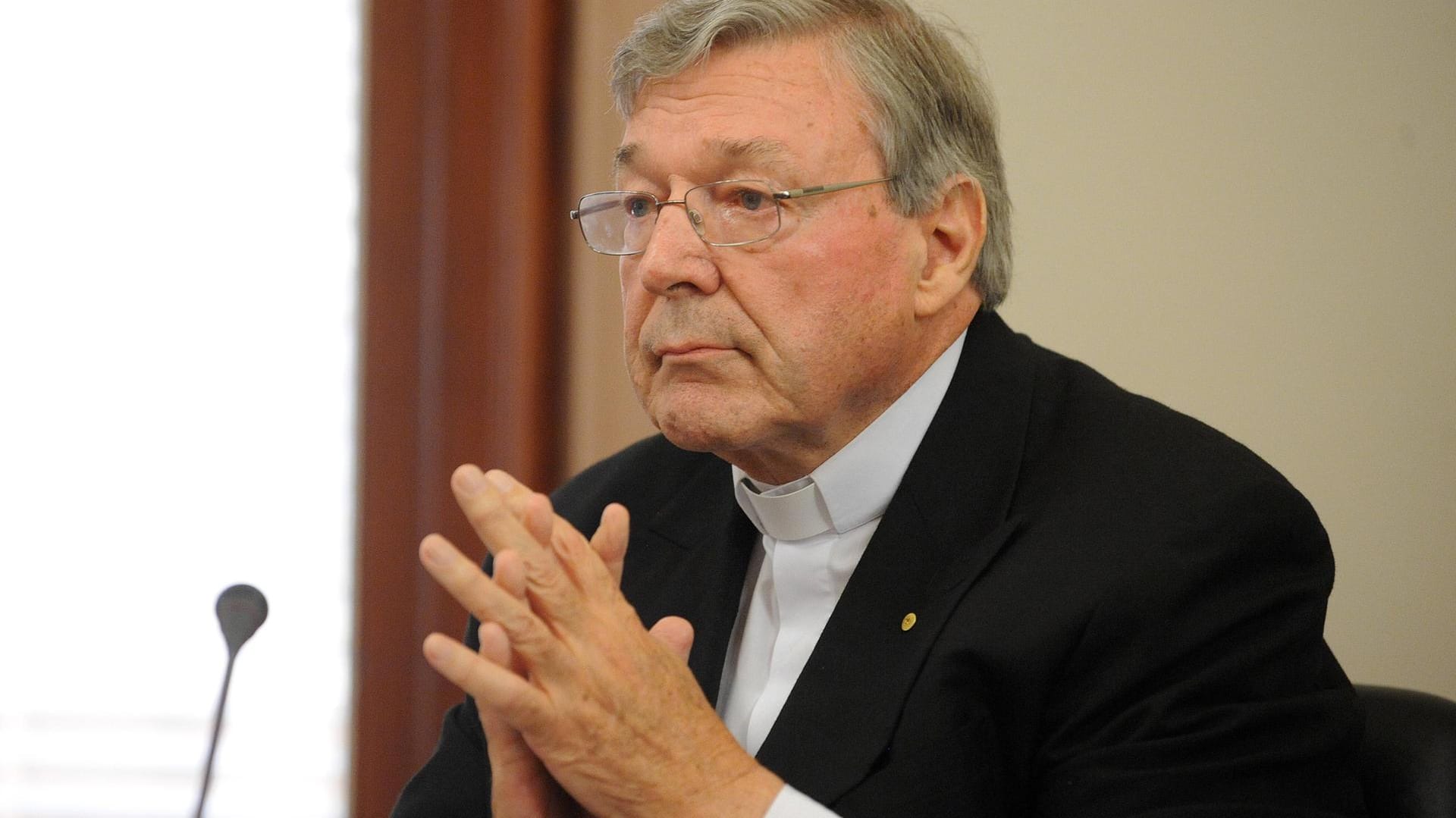 George Pell ist die inoffizielle Nummer drei in der Hierarchie des Vatikans. George Pell ist die inoffizielle Nummer drei in der Hierarchie des Vatikans.