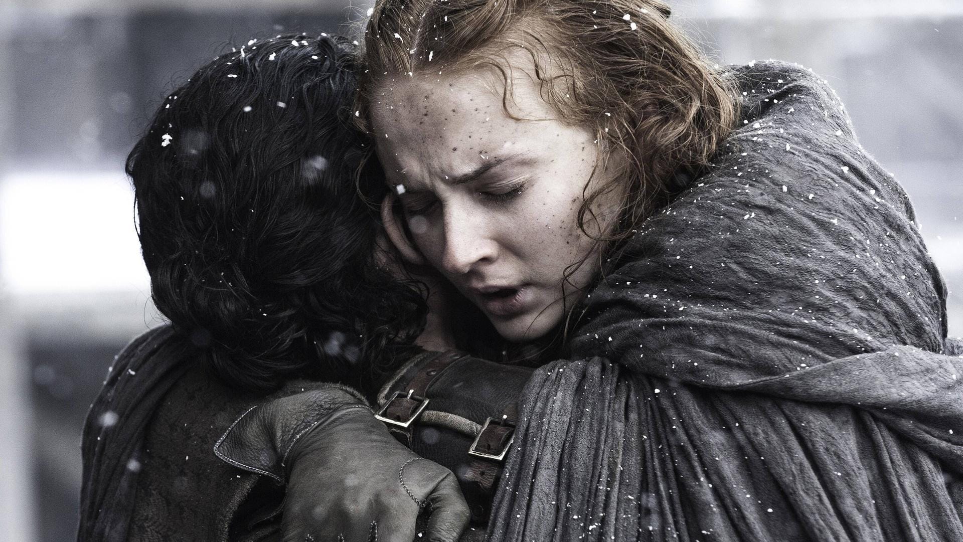 Sansa Stark (Sophie Turner) und Jon Snow (Kit Harington) sind wiedervereint.