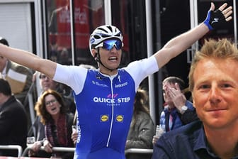 Marcel Kittel (l.) hat in seiner bisherigen Karriere zwölf Tour-de-France-Etappen gewonnen. Allein drei Siege holte er in der ersten Woche der Frankreichrundfahrt 2017. Für Fabian Wegmann ist Kittel "momentan fast unschlagbar."