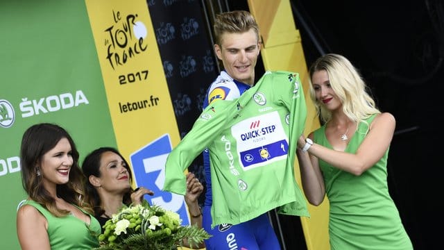 Das Grüne Trikot ist für Marcel Kittel reserviert.