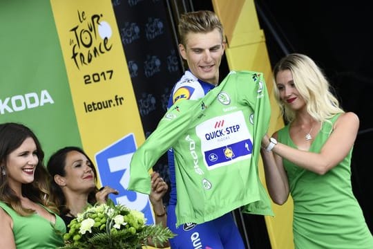 Das Grüne Trikot ist für Marcel Kittel reserviert.