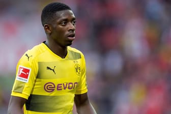 Ousmane Dembélé im Testspiel gegen Rot-Weiß Essen.