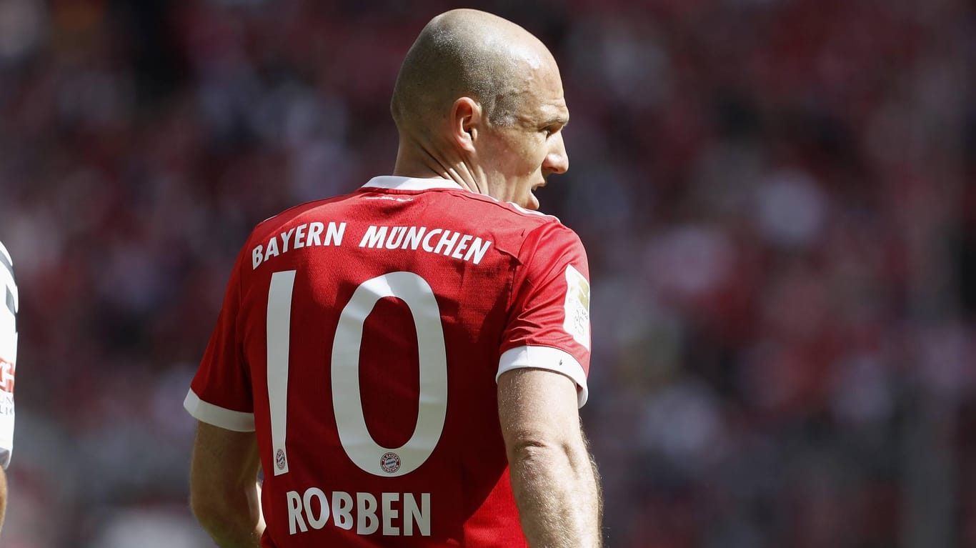 Die Rückennummer "10" beim FC Bayern München gehört Arjen Robben. Zum Unmut vieler Rodríguez-Fans.