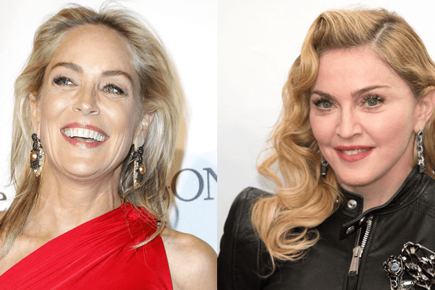 Madonna bezeichnete Sharon Stone als "schrecklich mittelmäßig".