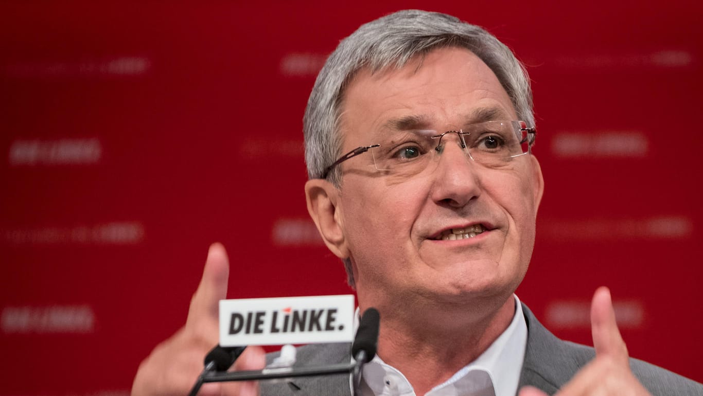 Linke-Parteichef Bernd Riexinger hat eine Morddrohung erhalten.
