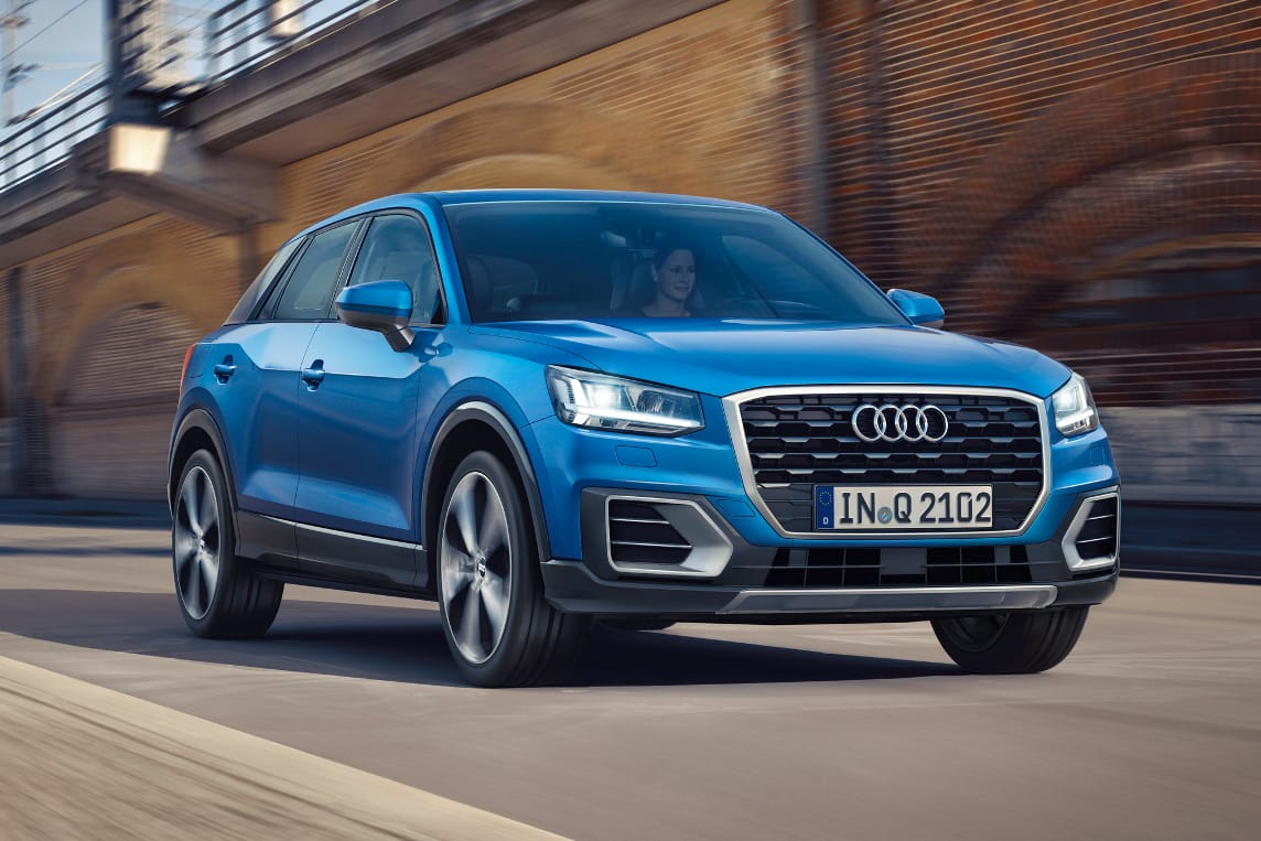 Trotz seiner kompakten Abmessungen bietet der Audi Q2 ein recht geräumiges Interieur.