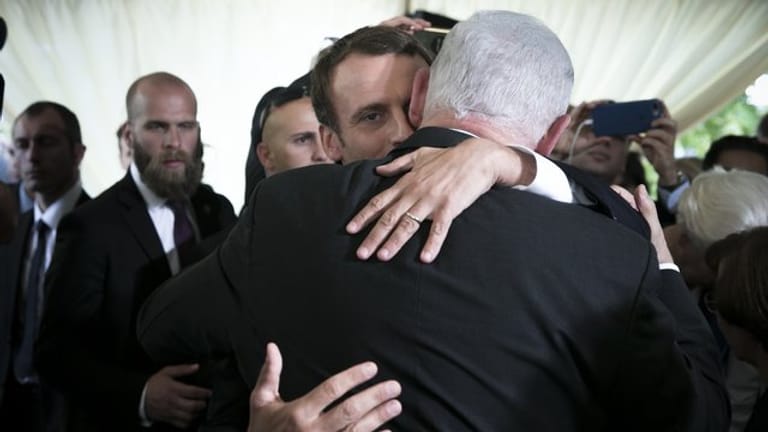 Netanjahu bezeichnete die Einladung zu der Gedenkveranstaltung als eine "sehr, sehr starke Geste".