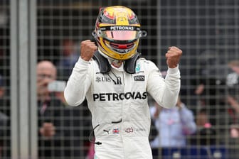 Lewis Hamilton triumphierte nach 2008, 2014, 2015 und 2016 zum fünften Mal in Silverstone.