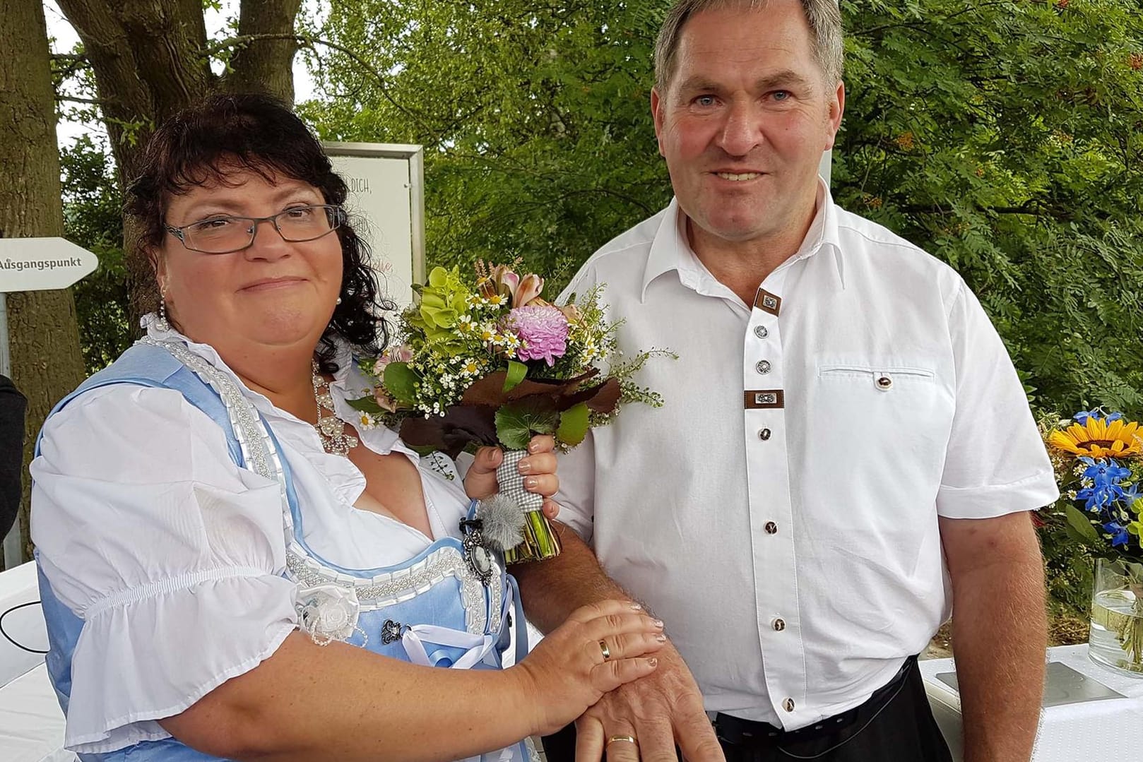 Sabine und Albert haben "Ja" gesagt.