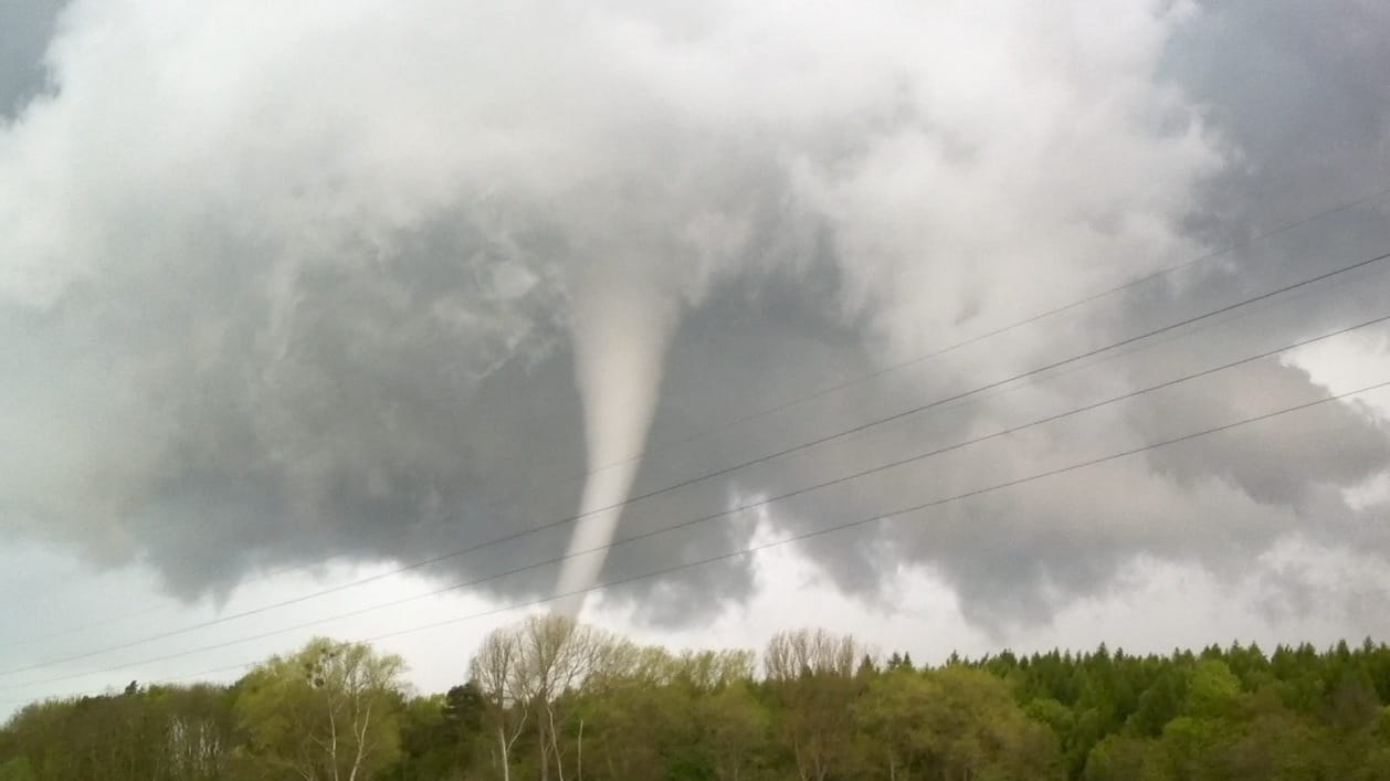 Ein Tornado (Symbolbild). Mehrere solcher Wettererscheinungen gab es am Freitag (Ortszeit) in Texas und Oklahoma.