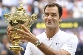 Roger Federer stellte mit seinem achten Wimbledon-Triumph einen Rekord für die Ewigkeit auf.