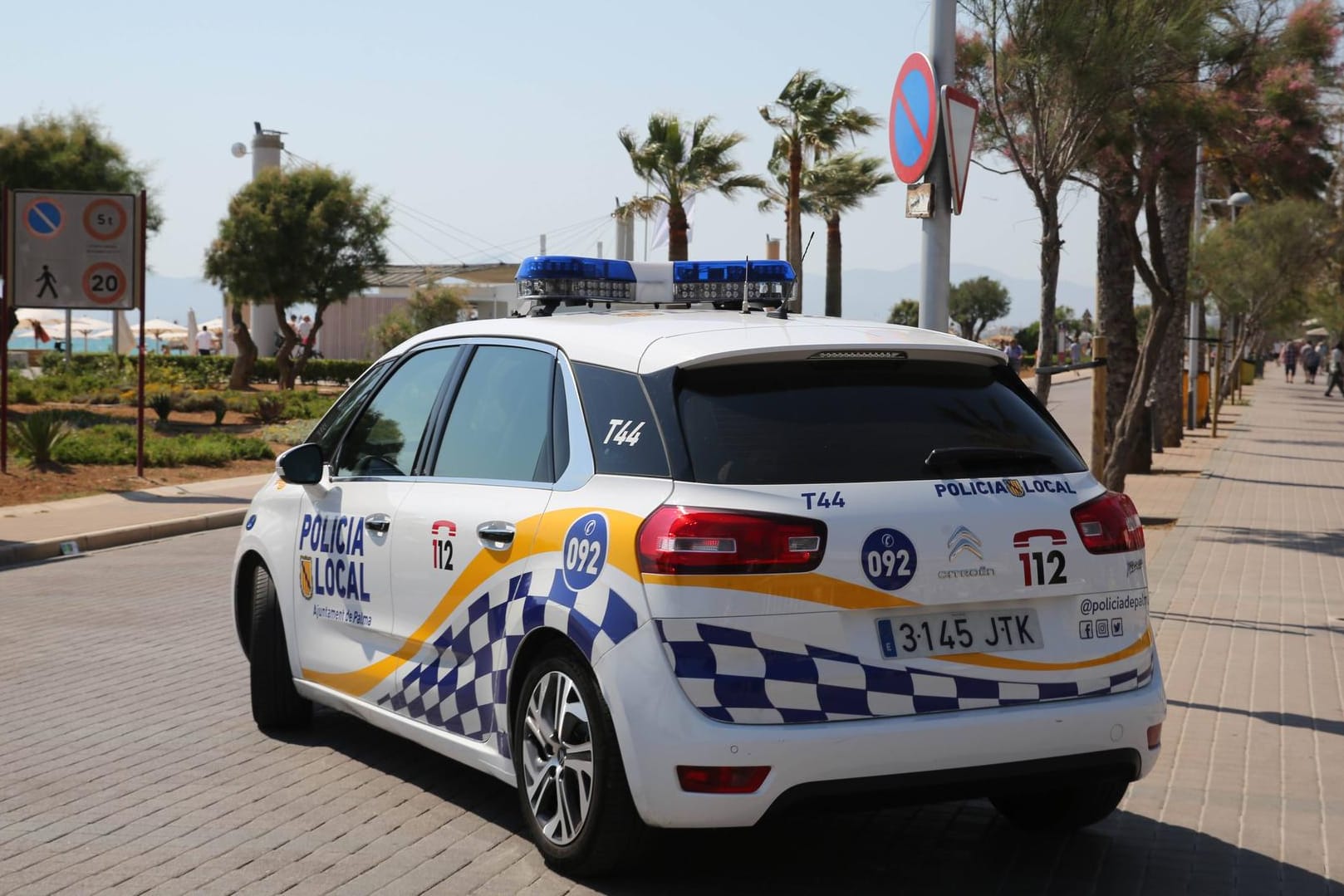 Die Polizei auf Mallorca konnte einen Mann überwältigen, der zuvor mit einer Schrotflinte geschossen hatte.