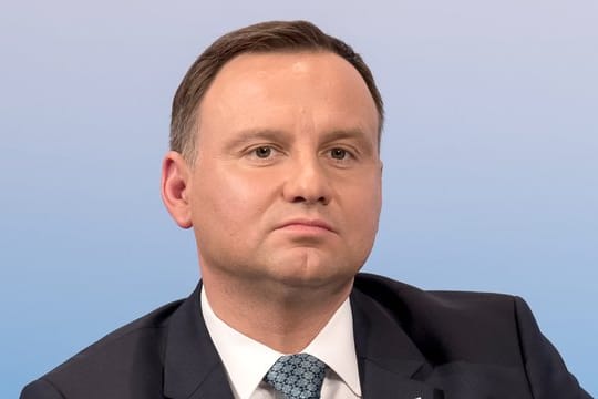 Der polnische Präsident Andrzej Duda.