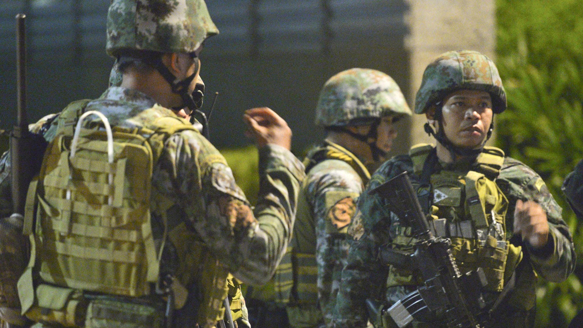 Spezialeinheiten der Polizei in Manila. (Archivbild) Spezialeinheiten der Polizei in Manila. (Archivbild)
