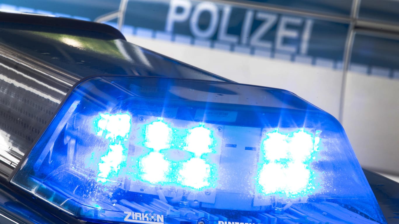 Blaulicht der Polizei (Symbolbild).