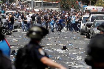 Ausschreitungen in Jerusalem