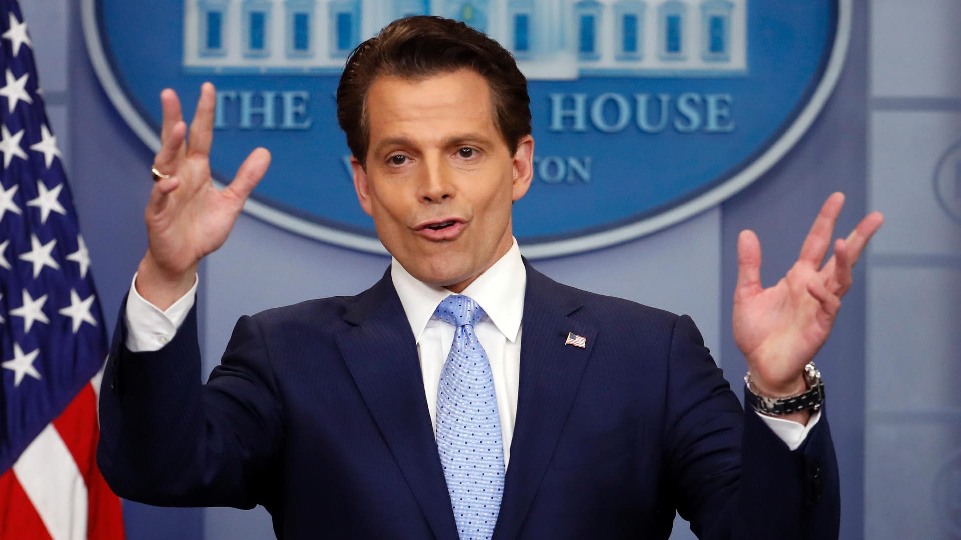 Trumps neuer Kommunikationsdirektor Scaramucci hat Großes vor.