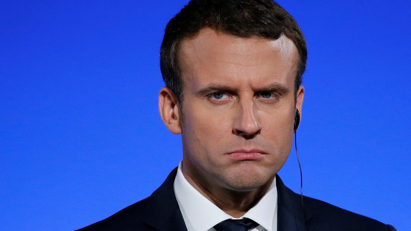 Immer mehr Franzosen sind mit Macrons Politik unzufrieden, was ihm nicht gefallen dürfte.