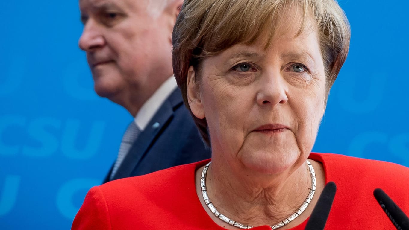 Anfang Juli stellten Angela Merkel und Horst Seehofer in Berlin das gemeinsame Wahlprogramm der Union vor.