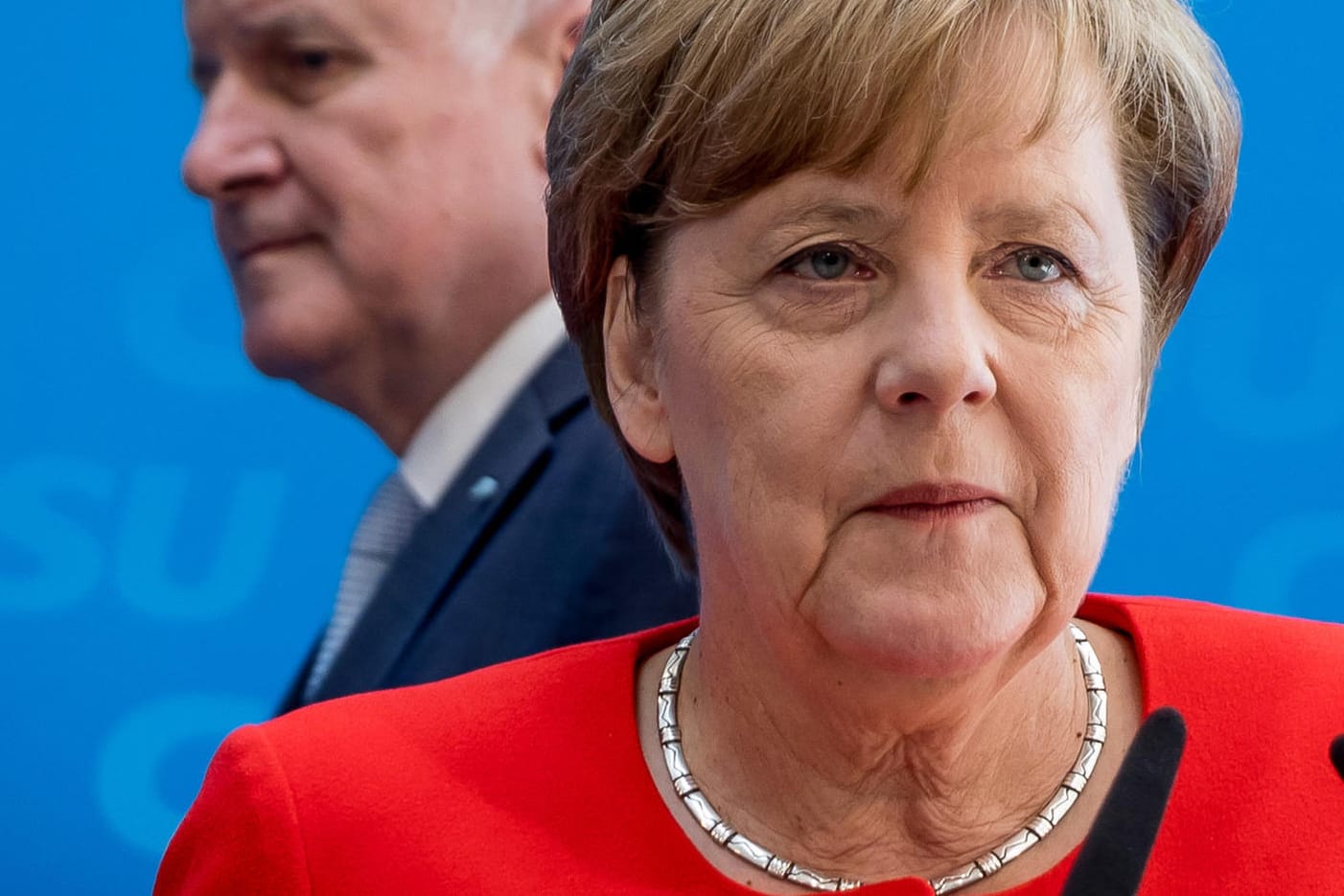 Anfang Juli stellten Angela Merkel und Horst Seehofer in Berlin das gemeinsame Wahlprogramm der Union vor.