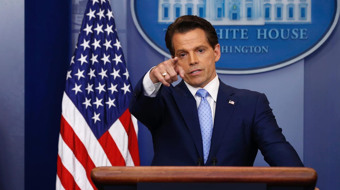 Der neue Kommunikationsdirektor des Weißen Hauses, Anthony Scaramucci. Der neue Kommunikationsdirektor des Weißen Hauses, Anthony Scaramucci.