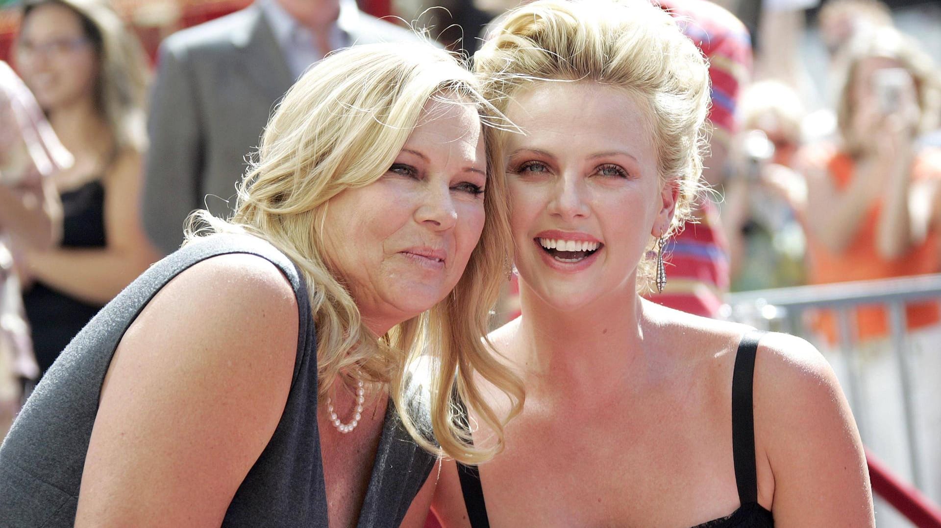 Charlize Theron und ihre Mama Gerda.