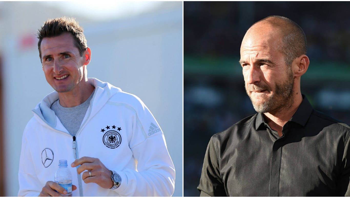 Miroslav Klose (l.) und Mehmet Scholl sind als Bayern-Sportdirektor im Gespräch.