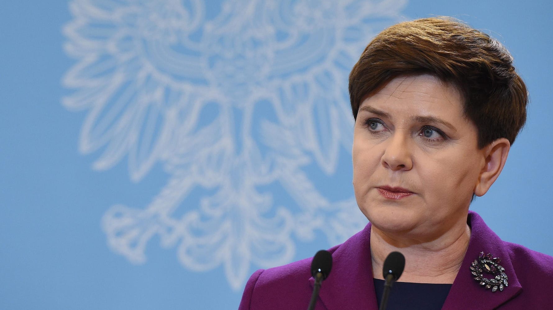 Die polnische Ministerpräsidentin Beata Szydlo.