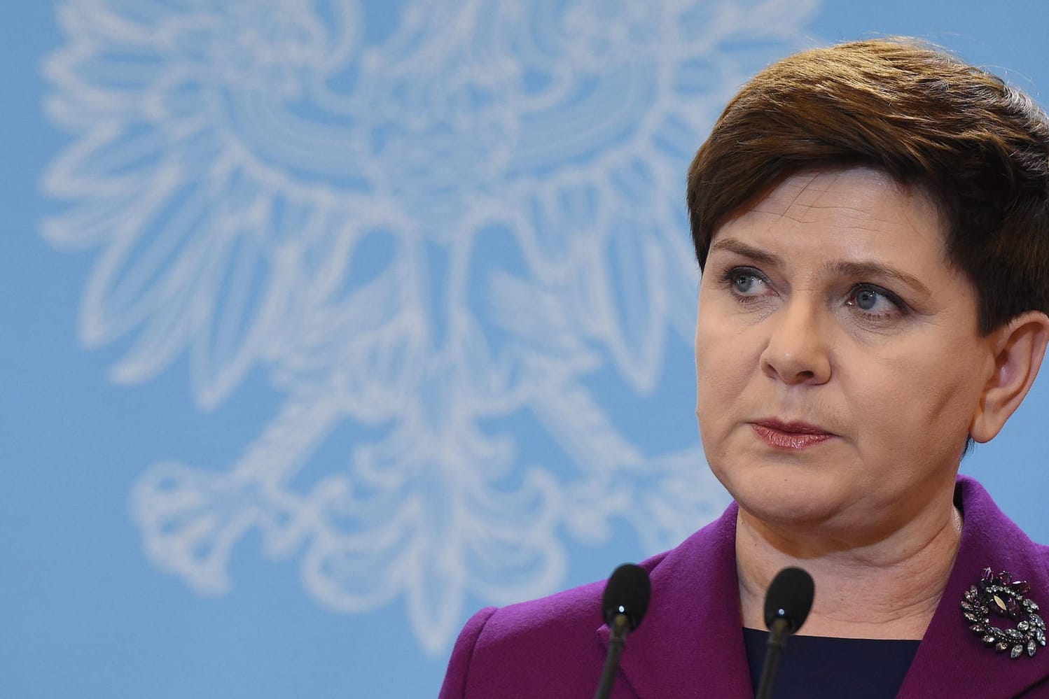 Die polnische Ministerpräsidentin Beata Szydlo.