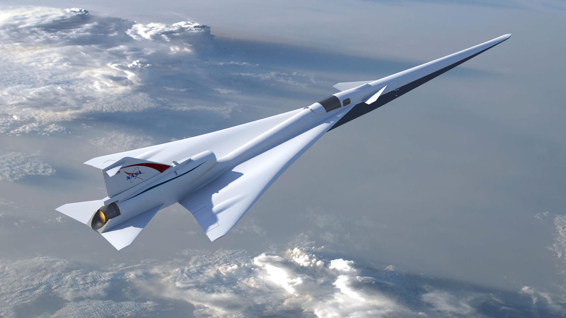 NASA präsentiert Design für Überschalljet NASA präsentiert Design für Überschalljet