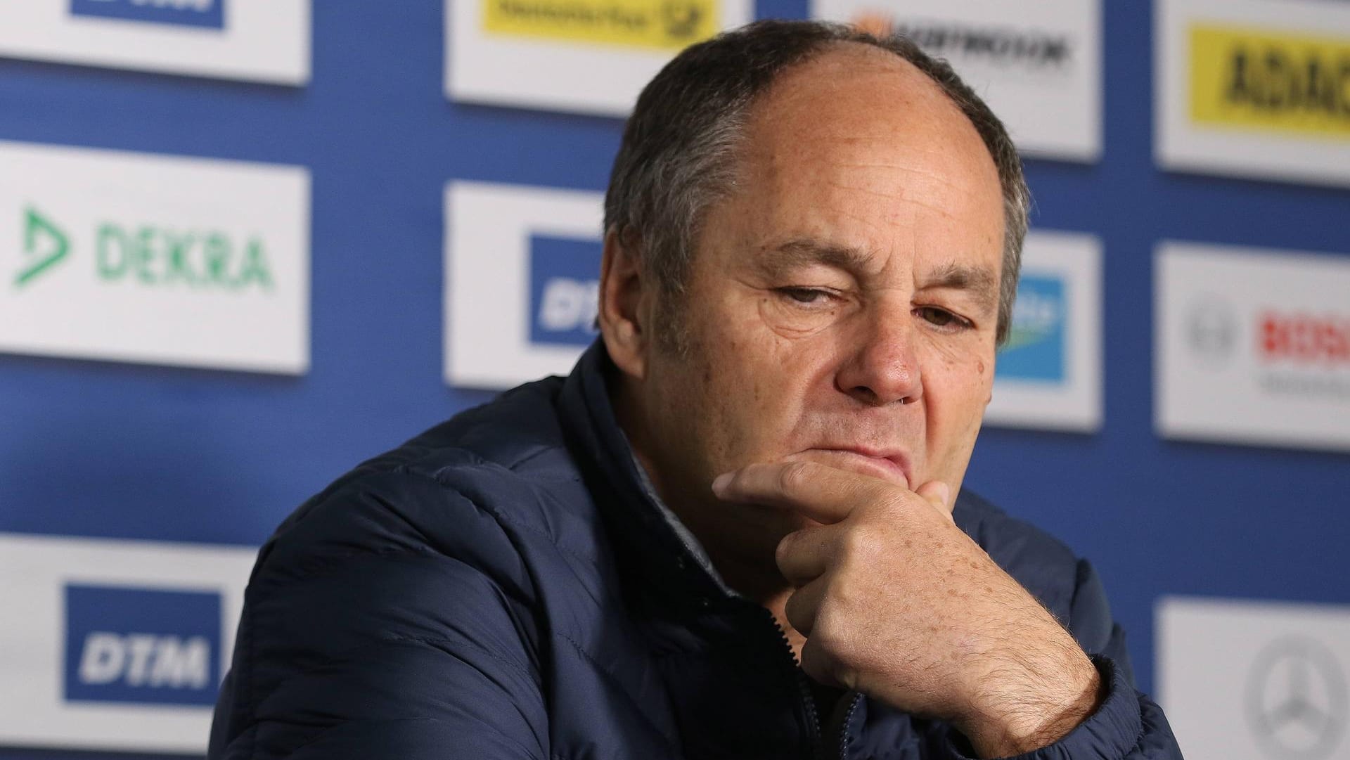 Nachdenklich: DTM-Chef Gerhard Berger.