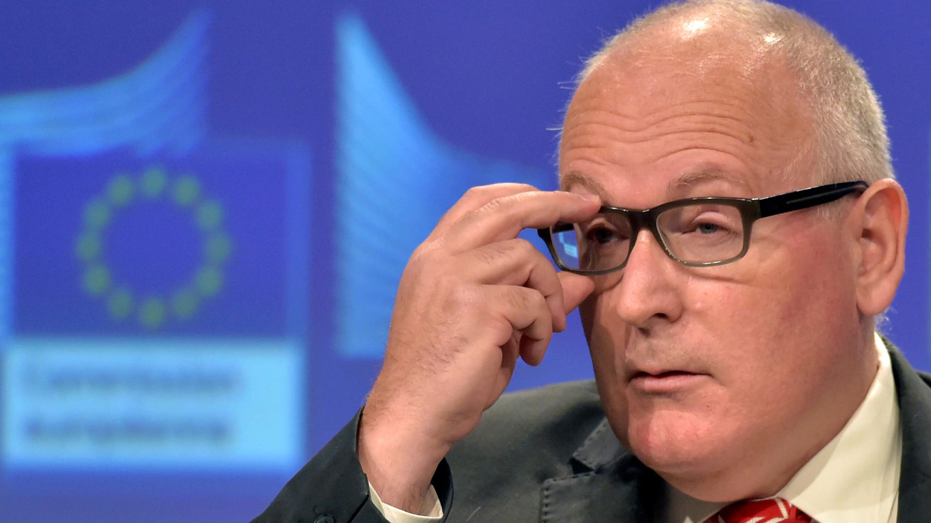 Vize-EU-Kommissionspräsident Frans Timmermans Vize-EU-Kommissionspräsident Frans Timmermans