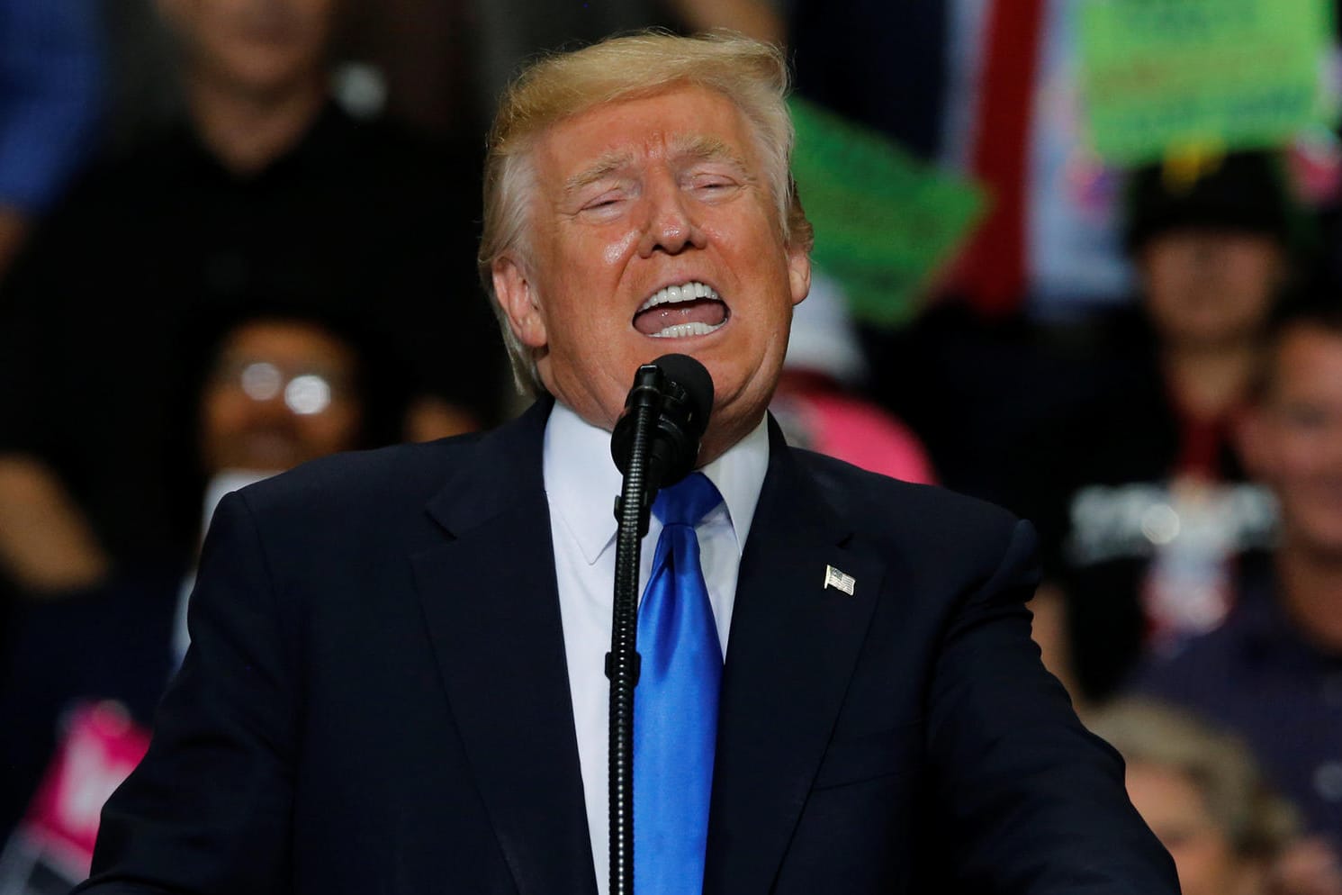 Donald Trump sieht Transgender als "Störung" in der US-Armee.