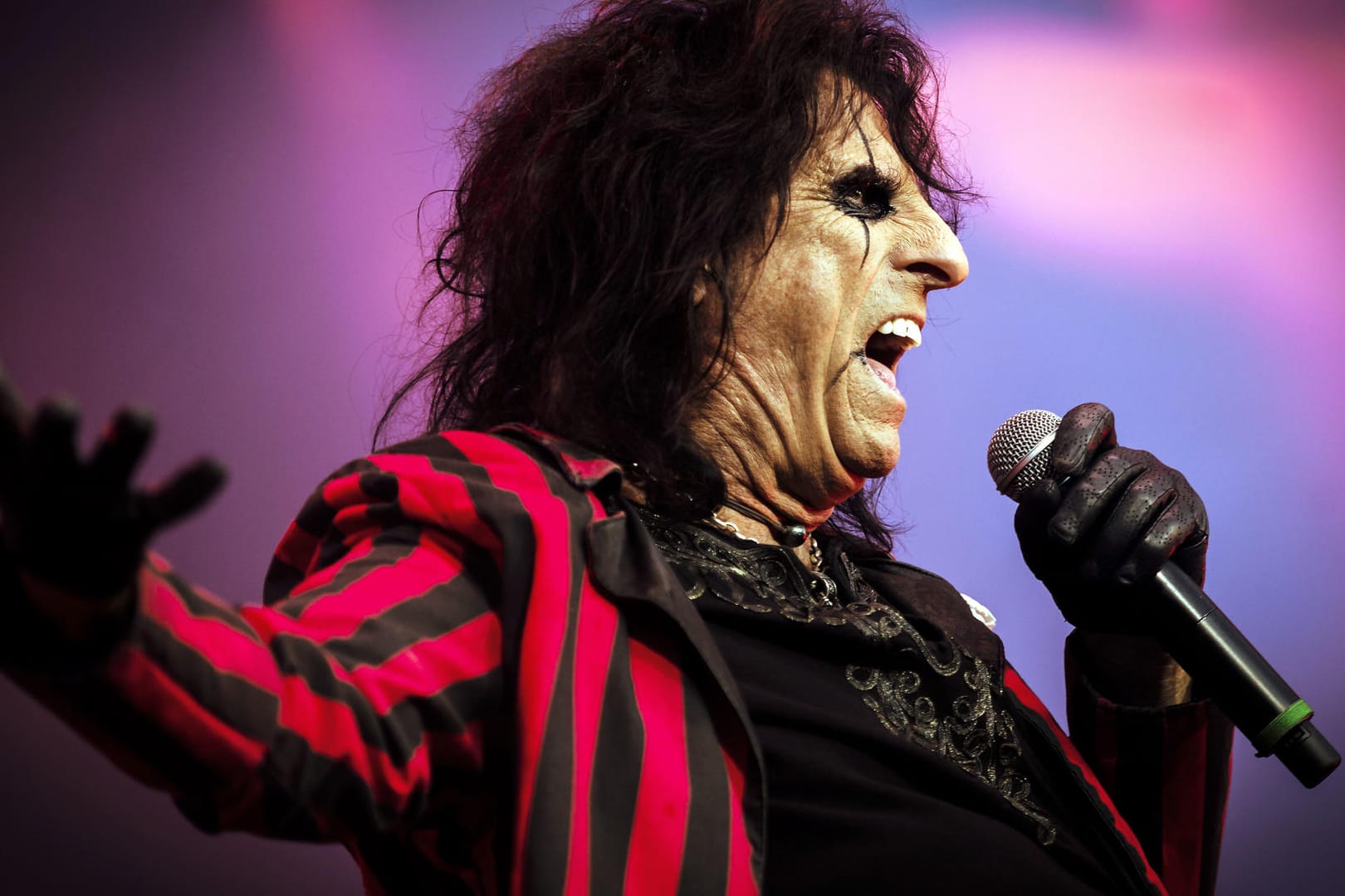 Alice Cooper tritt 2017 beim Wacken auf.