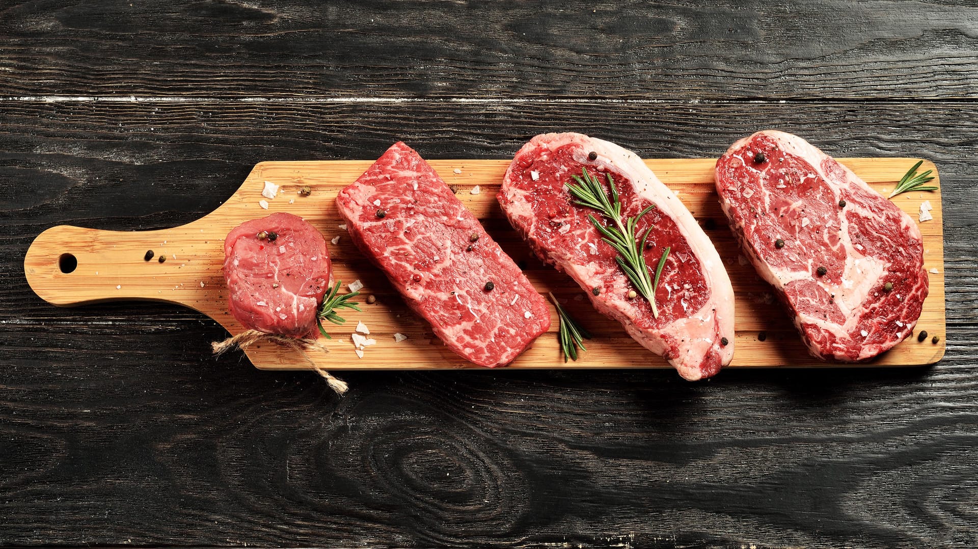 Von Tenderloin bis Rumpsteak: Diese Zuschnitte stammen aus verschiedenen Teilen des Rinds.