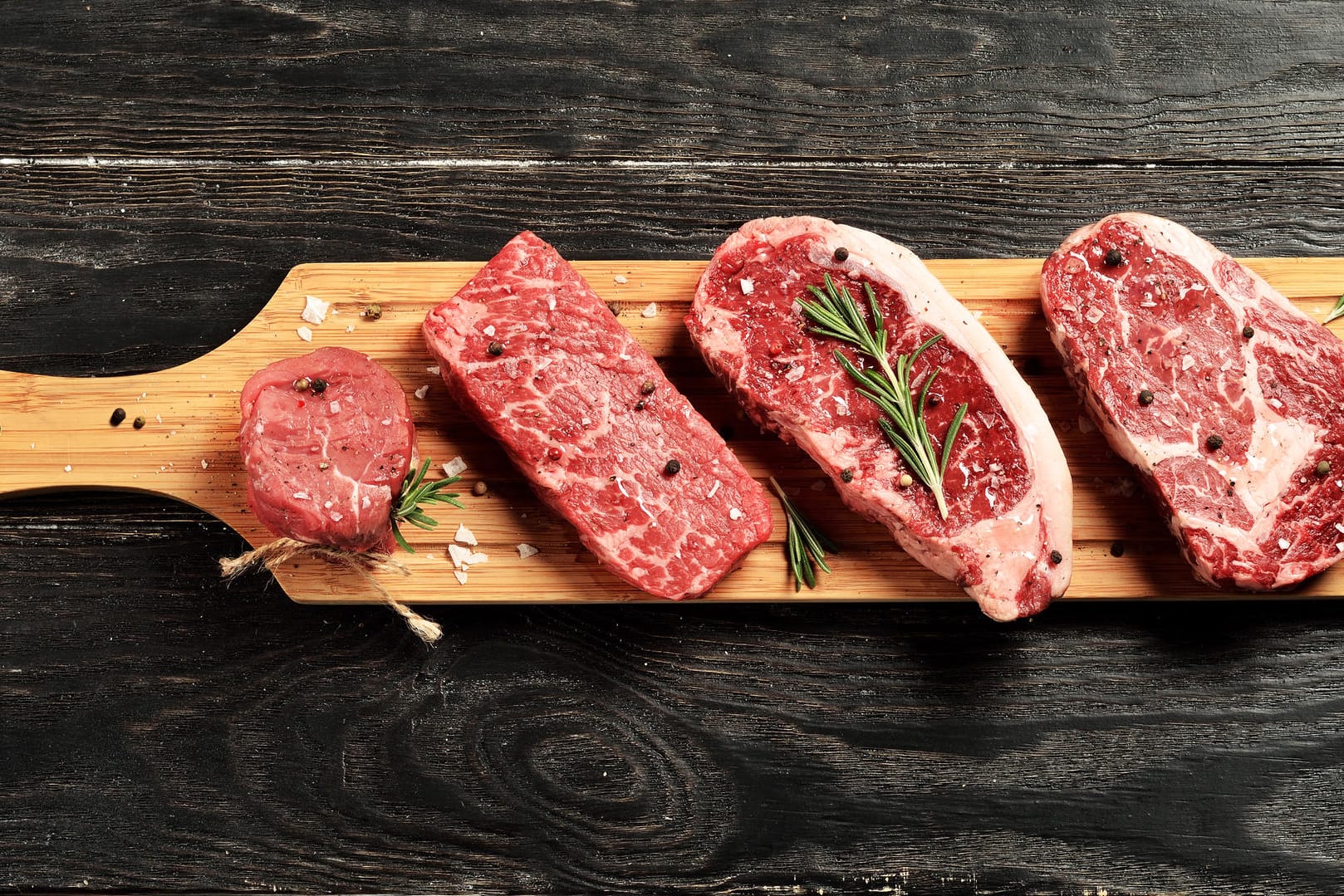 Von Tenderloin bis Rumpsteak: Diese Zuschnitte stammen aus verschiedenen Teilen des Rinds.